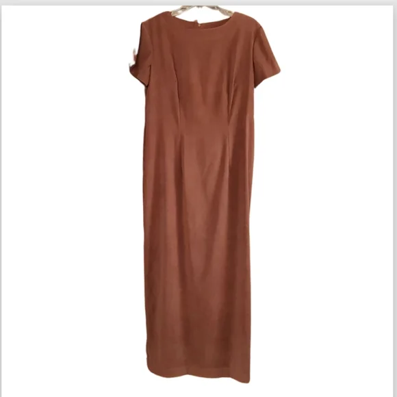 slim fit dress slacks Naomi Chiffon Maxi Dress — Short-Sleeve Black main image 0
